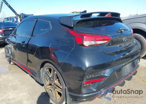 2019 Hyundai Veloster N из США, поврежденный, VIN KMHT36AH9KU002414